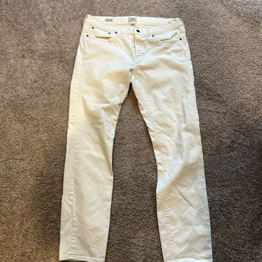J crew jeans cream color